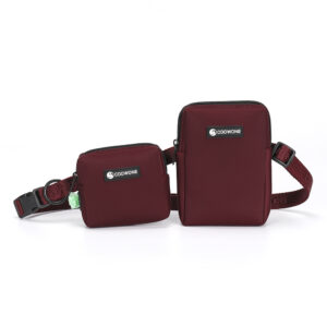 Zipper Pouch for Training Fanny Pack Poop Bag Dispenser Hands-Free Belt Pouch Waist Bag Dog Treat Pouch