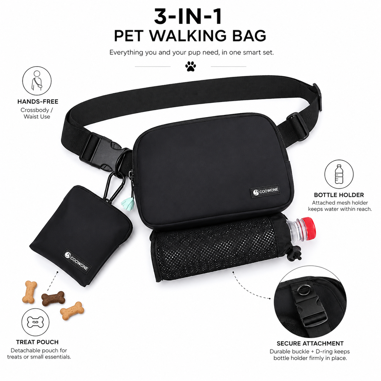 wholesale custom waterproof dog treat bag | oem | coowone wholesale custom waterproof dog treat bag | oem | coowone