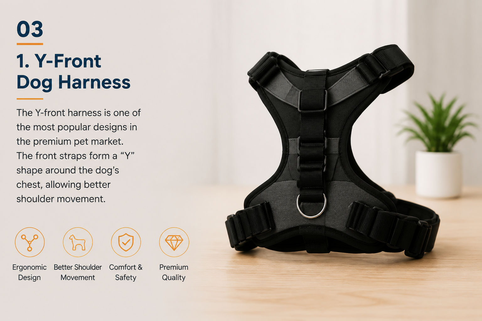 y front dog harness