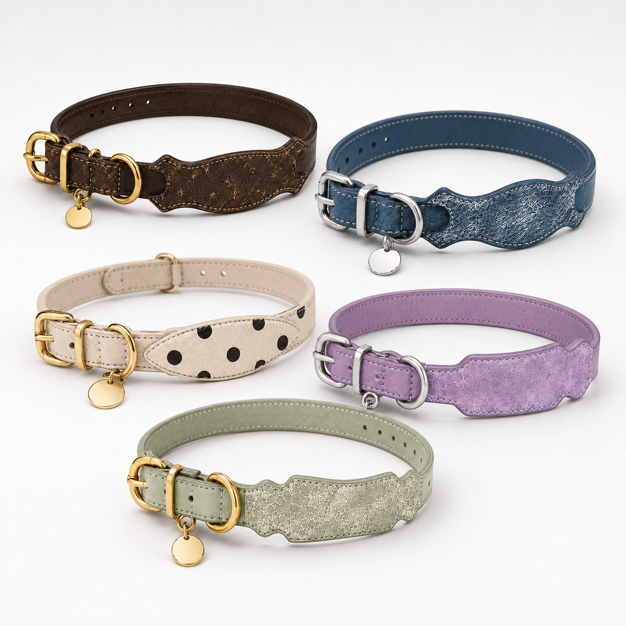 factory oem custom colors adjustable pet dog leash wholesaleLeather Pet Dog Collar factory oem embossed dark brown leather dog collar gold buckle custom colors adjustable pet dog leash wholesale dog harness set