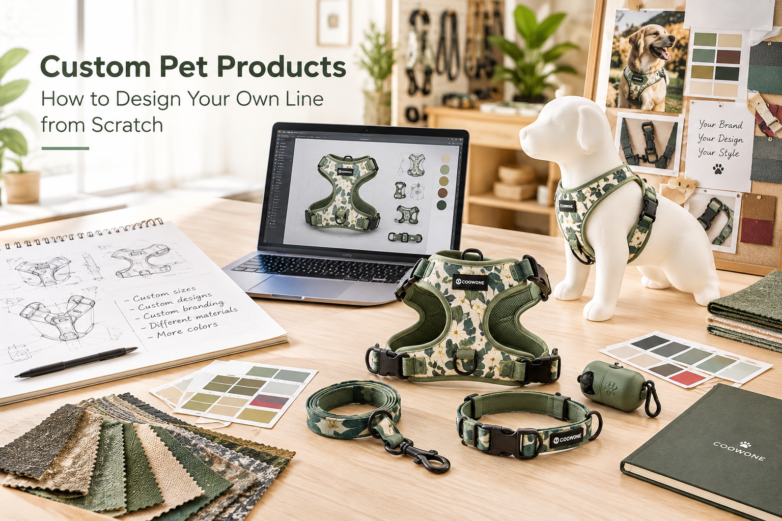 ‌custom pet products how to design your own line from scratch‌